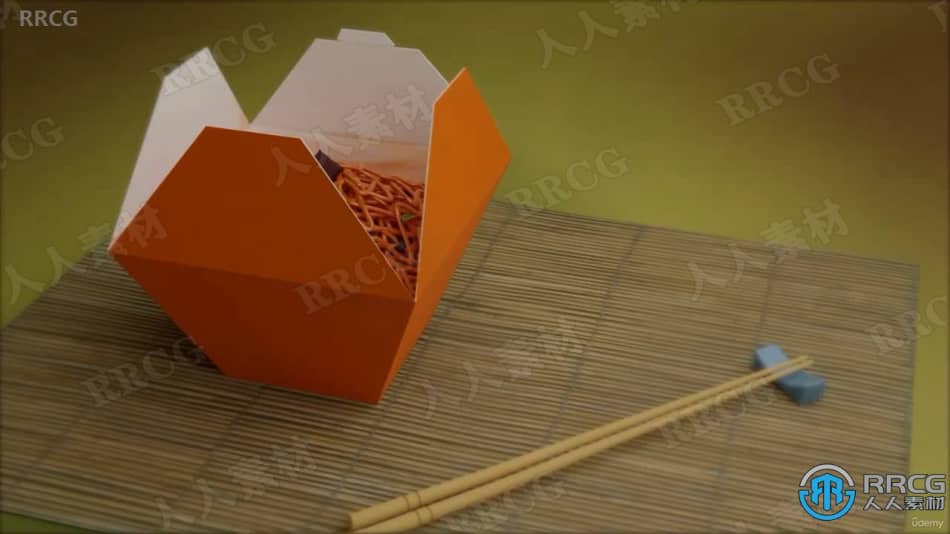 【中文字幕】Blender美味面条干拌面实例制作视频教程 3D 第9张
