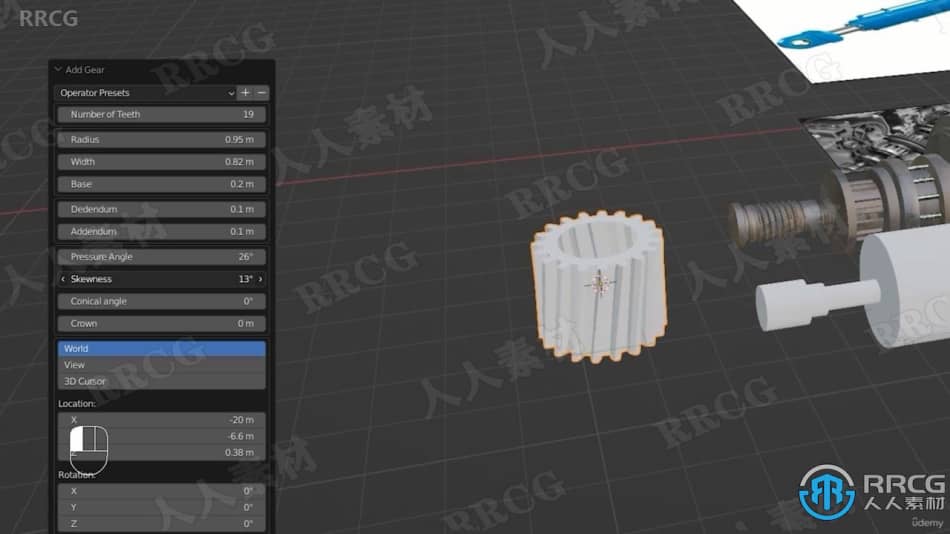 【中文字幕】Blender影视级小行星坠落场景实例制作视频教程 3D 第4张