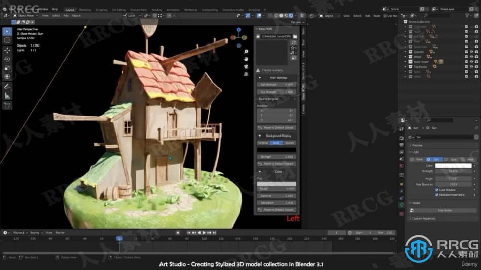 【中文字幕】Blender从建模到渲染完全指南视频教程 3D 第14张