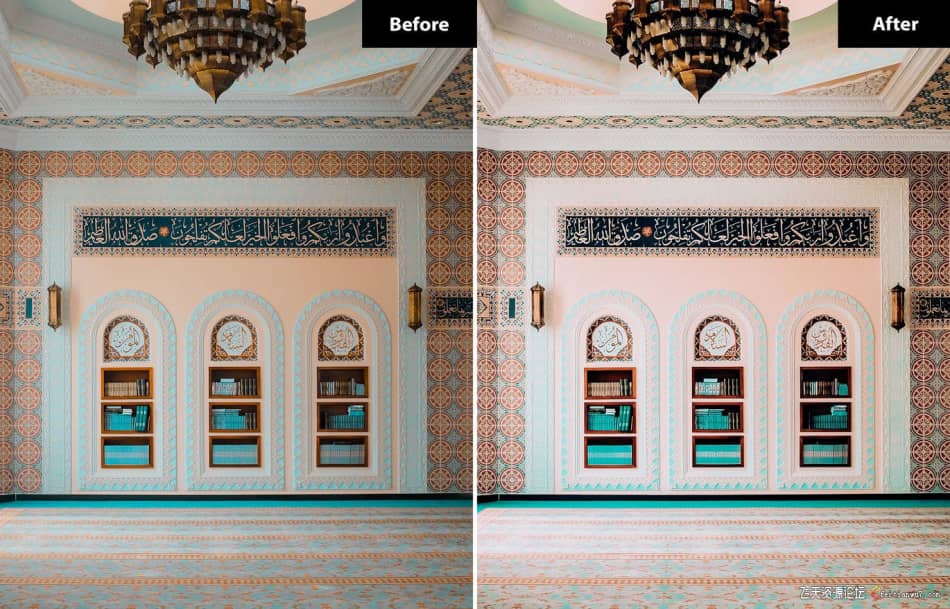 【Lightroom预设】旅行人文风光生活照片调色Ramadan Lightroom Presets LR预设 第8张