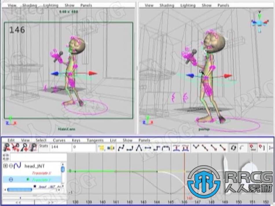 Maya人类动物角色动画物理特性剖析视频教程第四季 maya 第7张