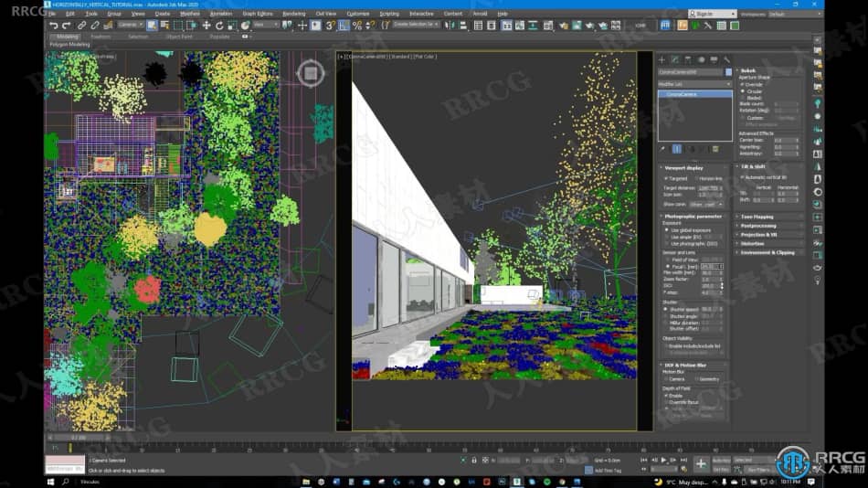 Corona建筑摄影构图渲染技术视频教程 3D 第8张