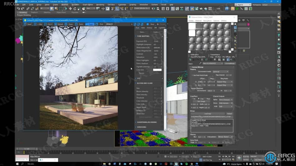 Corona建筑摄影构图渲染技术视频教程 3D 第7张