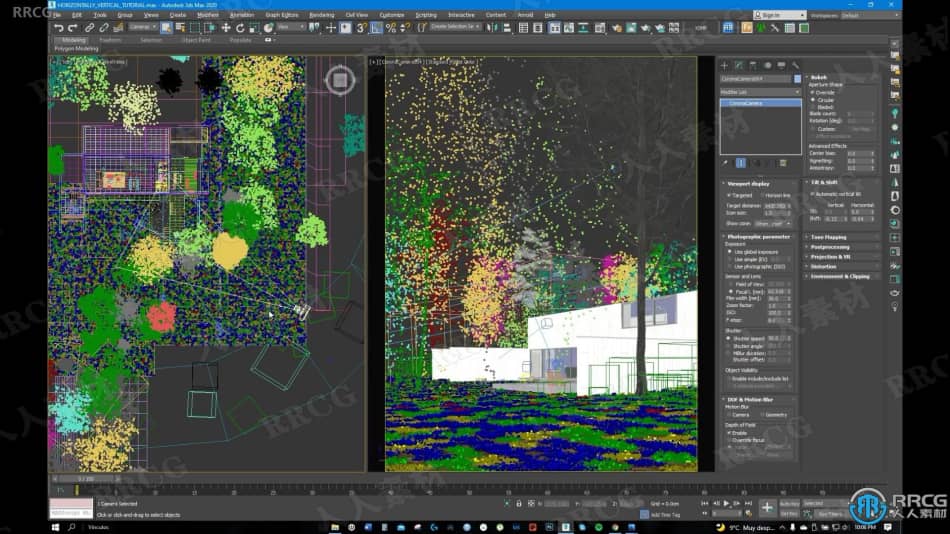 Corona建筑摄影构图渲染技术视频教程 3D 第2张