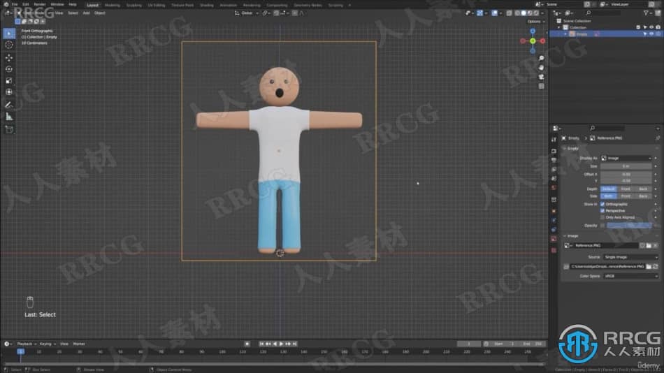 【中文字幕】Blender角色动画制作基础核心技术视频教程 3D 第3张
