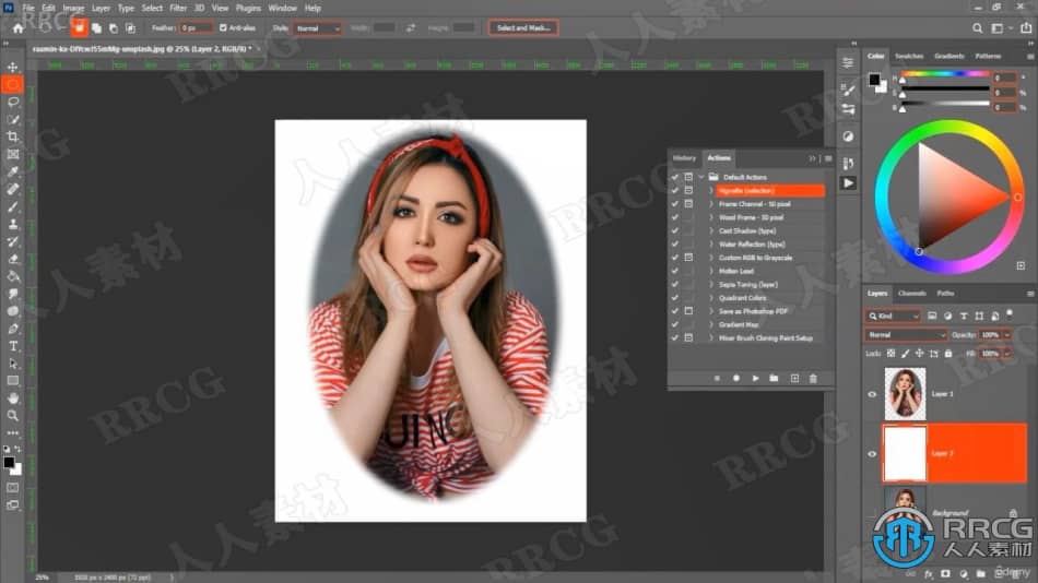 【中文字幕】Photoshop高效自动化动作技术视频教程 PS教程 第3张