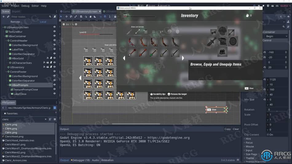 Godot游戏用户界面UI设计大师班视频教程 CG 第5张
