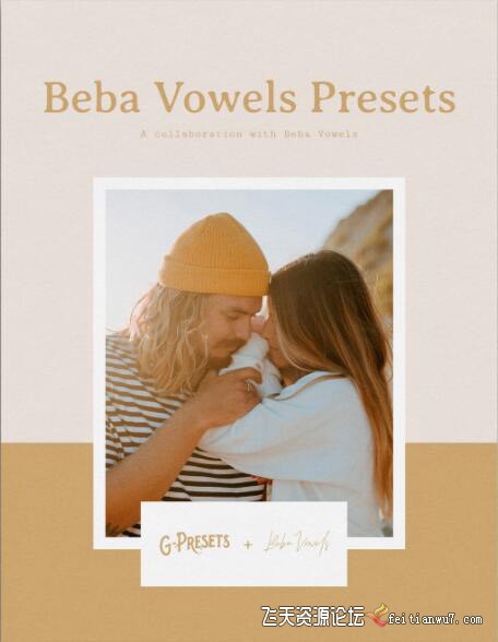 摄影师 Beba Vowels 经典婚礼人像LR预设G-Presets Beba Vowels Lightroom Presets LR预设 第1张