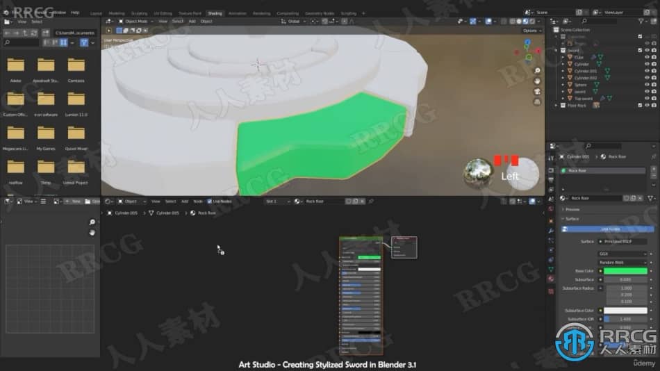 Blender 3.1建模与渲染技术全面训练视频教程 3D 第10张
