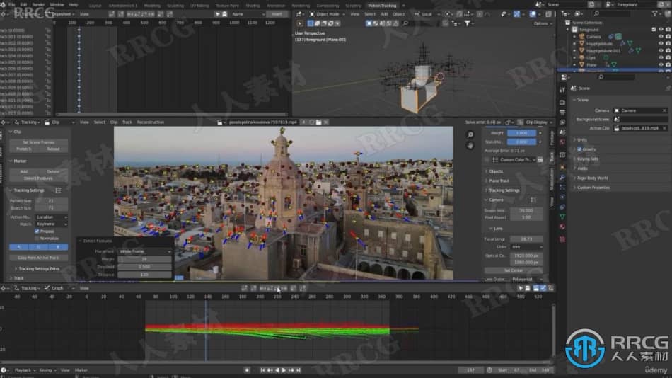 Blender 3D相机跟踪技术训练视频教程 3D 第5张