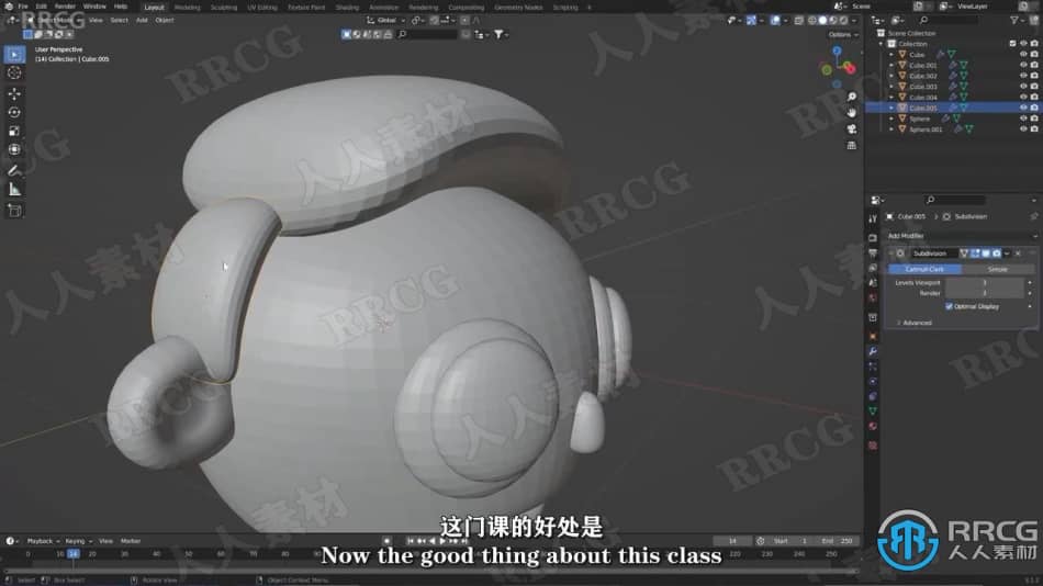 【中文字幕】Blender NFT角色实例制作训练视频教程 3D 第4张