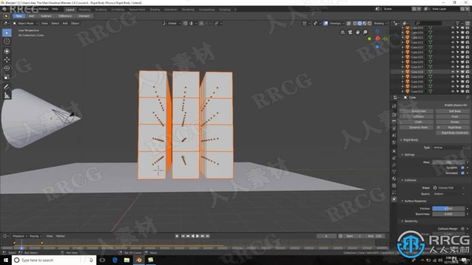 【中文字幕】Blender 3D动画从入门到精通视频教程 3D 第6张