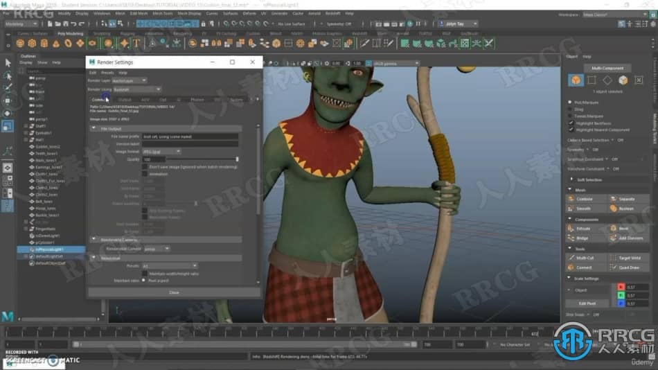 【中文字幕】Zbrush角色雕刻工作流程进阶训练视频教程 3D 第15张