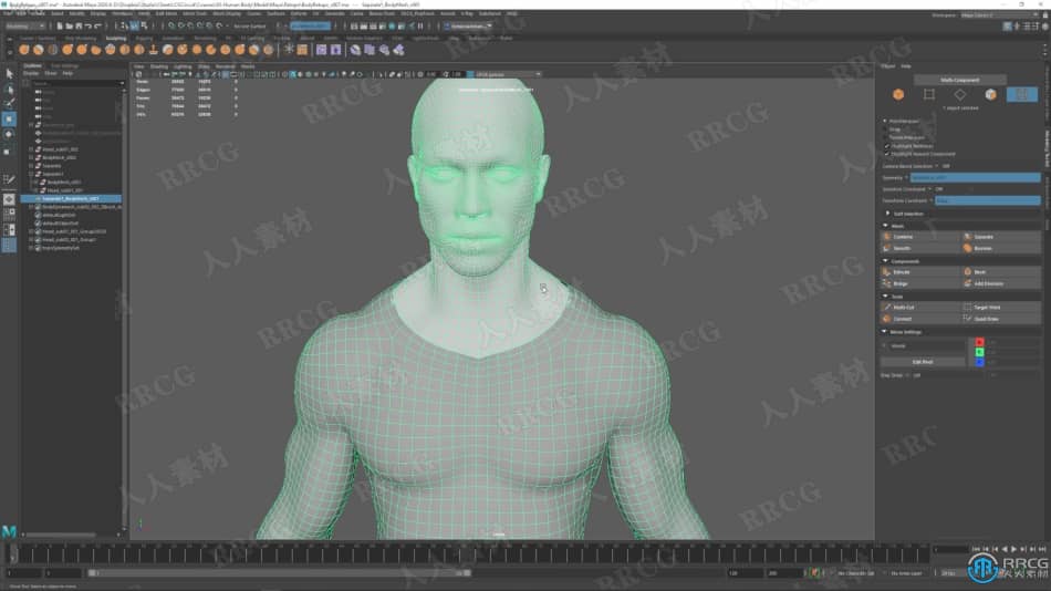 Zbrush逼真3D人体角色制作大师级视频教程 3D 第9张