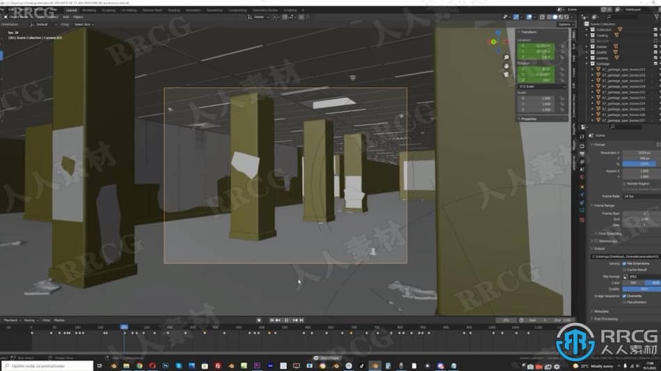 Blender密室逃脱游戏场景完整制作视频教程 3D 第2张