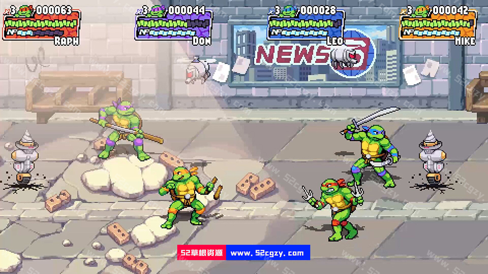 《忍者神龟：施莱德的复仇》免安装绿色中文版[715MB] 单机游戏 第2张
