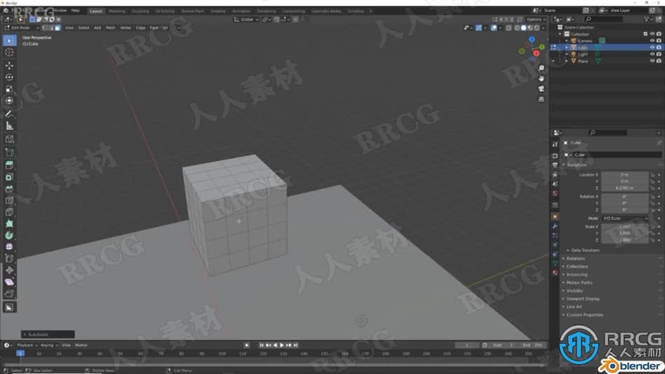 【中文字幕】Blender初学者基础技能完整自学训练视频课程 3D 第5张