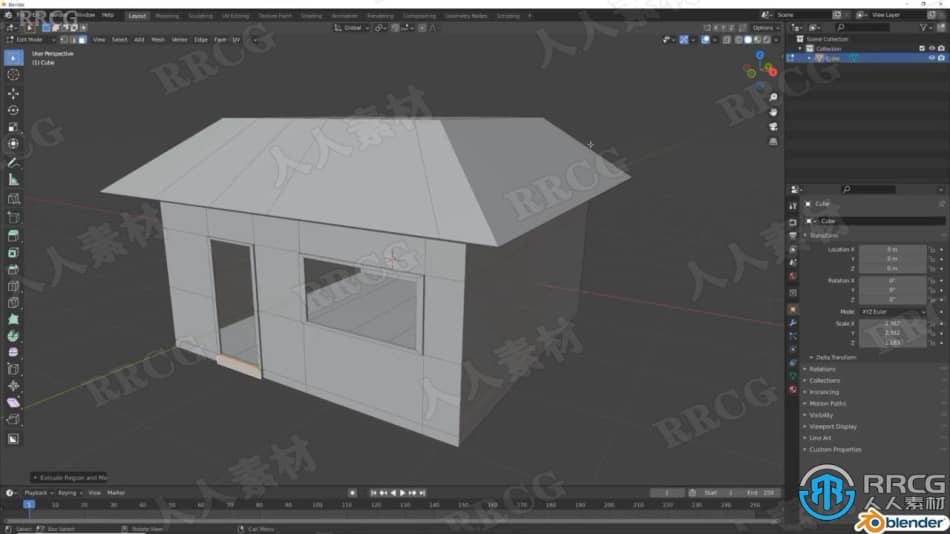 【中文字幕】Blender初学者基础技能完整自学训练视频课程 3D 第7张