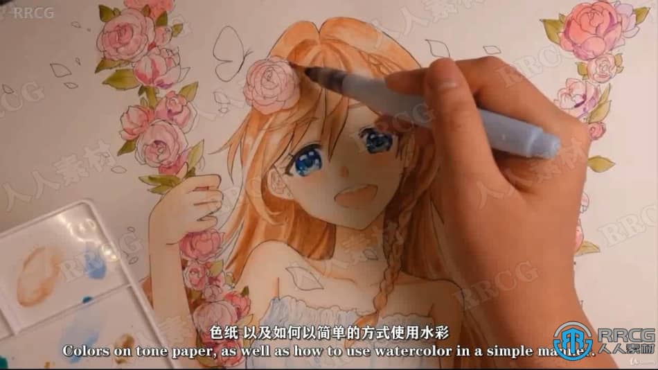 【中文字幕】传统动漫绘画艺术完全指南视频课程 CG 第15张