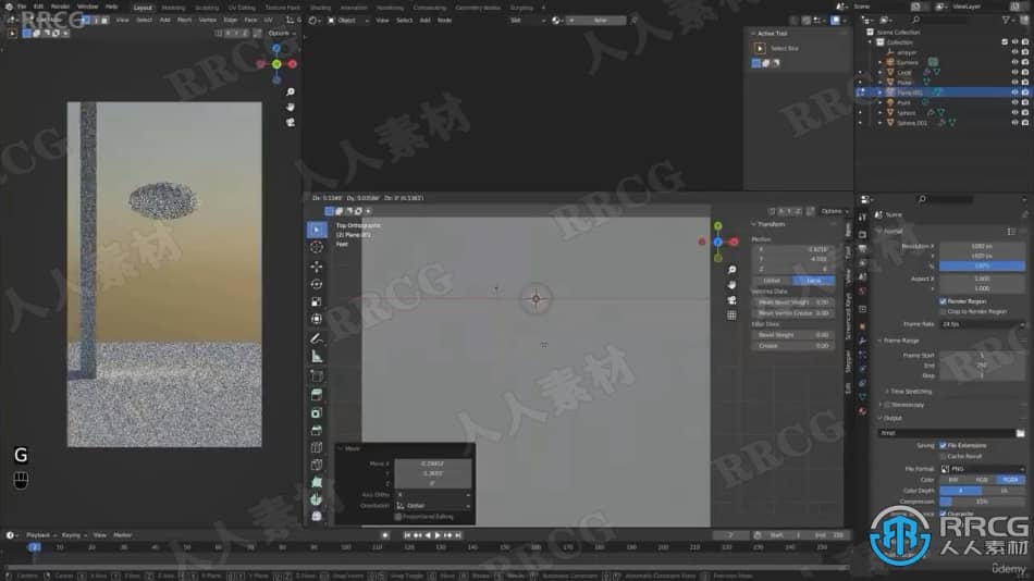【中文字幕】Blender 3D产品工业设计建模技术视频课程 3D 第11张