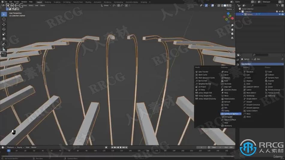 【中文字幕】Blender 3D产品工业设计建模技术视频课程 3D 第10张