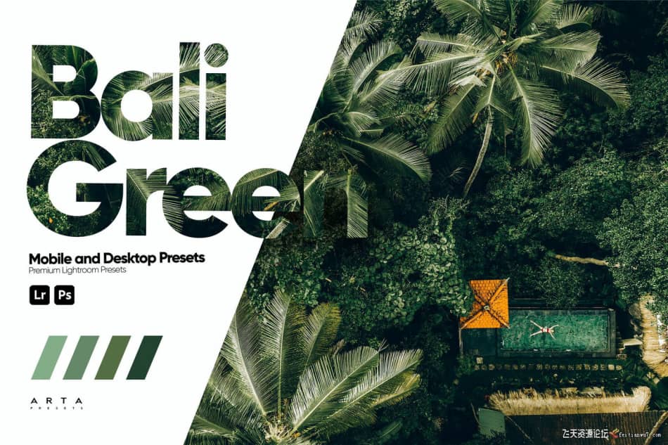 ARTA Presets - 巴厘岛森系风光LR预设ARTA - Bali Green Lightroom Presets LR预设 第1张