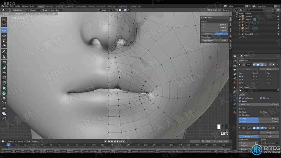 Blender女骑士游戏角色完整制作工作流程视频教程 3D 第2张