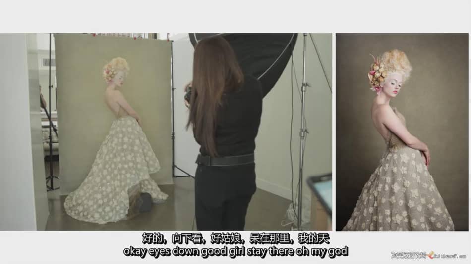 【中英字幕】苏·布莱斯 Sue Bryce 维多利亚时尚人像风格的拍摄教程 摄影 第5张