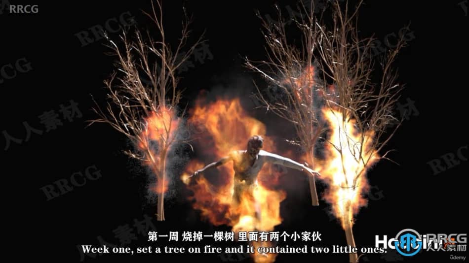【中文字幕】Houdini中Pyro火焰影视级特效制作视频教程 Houdini 第6张