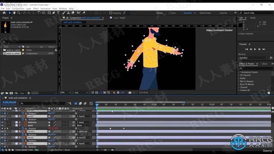 【中文字幕】After Effects CC 2022 MG图形动画从入门到精通视频教程 AE 第13张