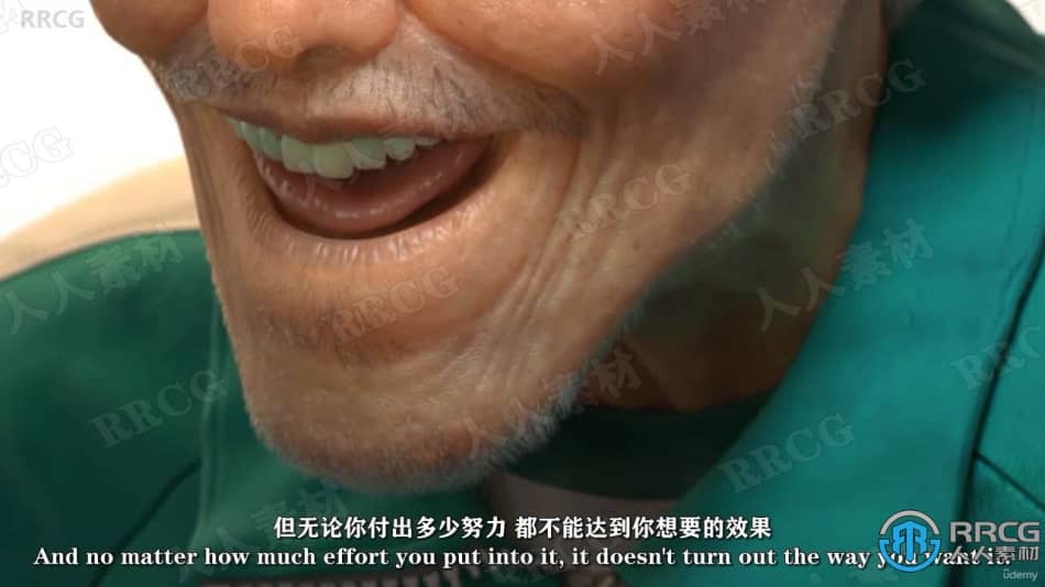 【中文字幕】Blender逼真肖像面部骨骼肌肉解剖学制作视频教程 3D 第2张