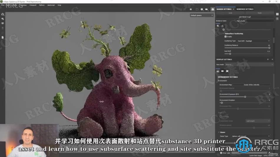 【中文字幕】Substance Painter逼真纹理贴图制作基础核心技术视频教程 3D 第6张