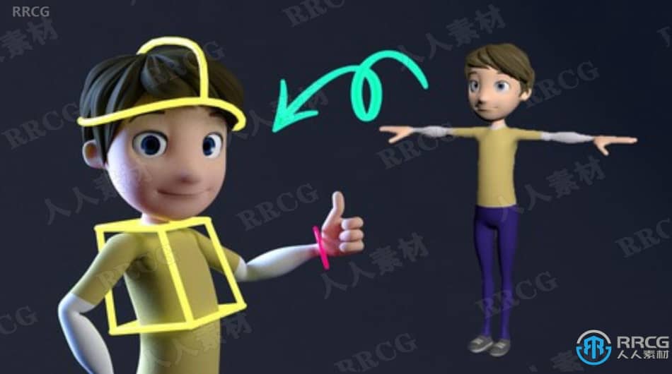 【中文字幕】3dsmax角色绑定动画初学者指南视频教程 3D 第2张