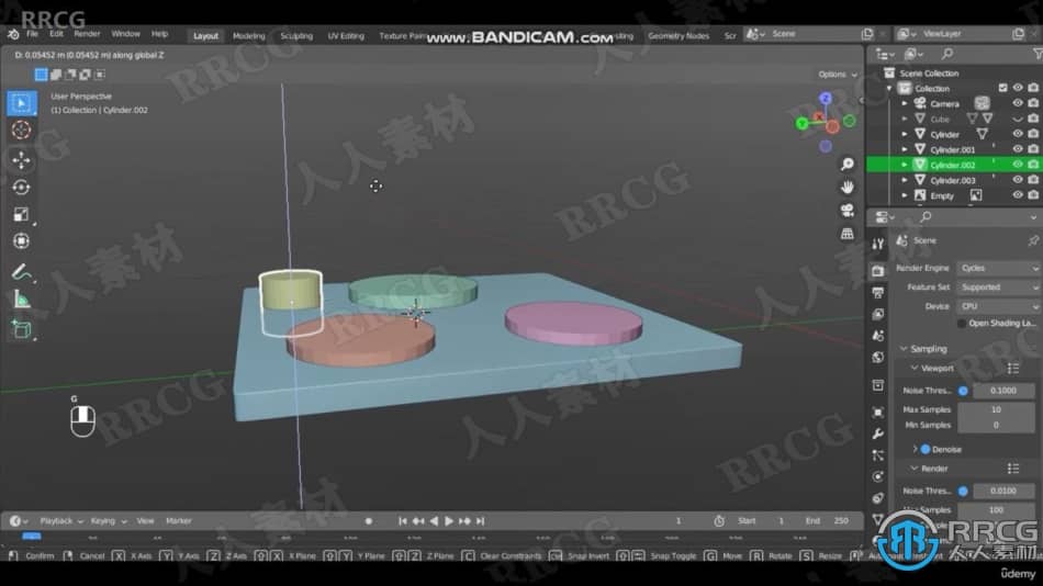 【中文字幕】Blender 3.2苹果手机iPhone完整实例制作视频课程 3D 第7张