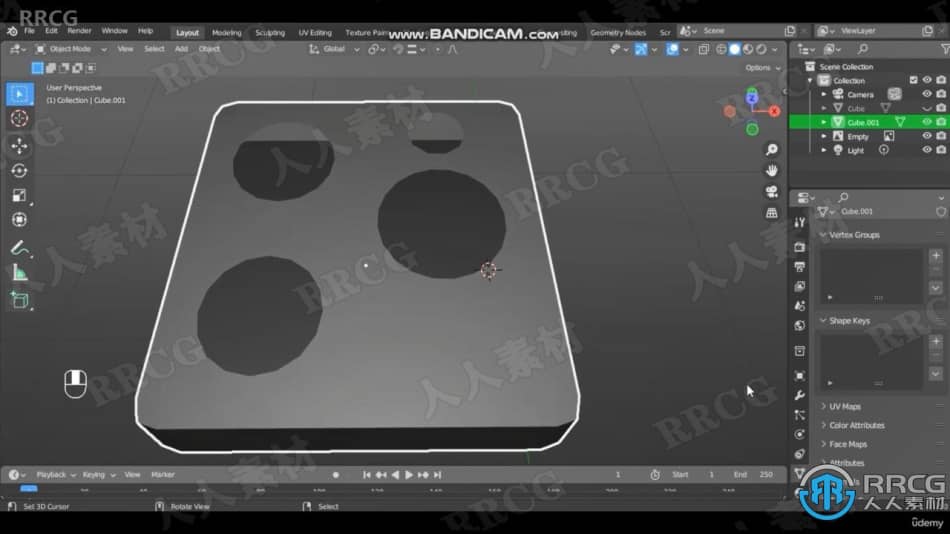 【中文字幕】Blender 3.2苹果手机iPhone完整实例制作视频课程 3D 第8张