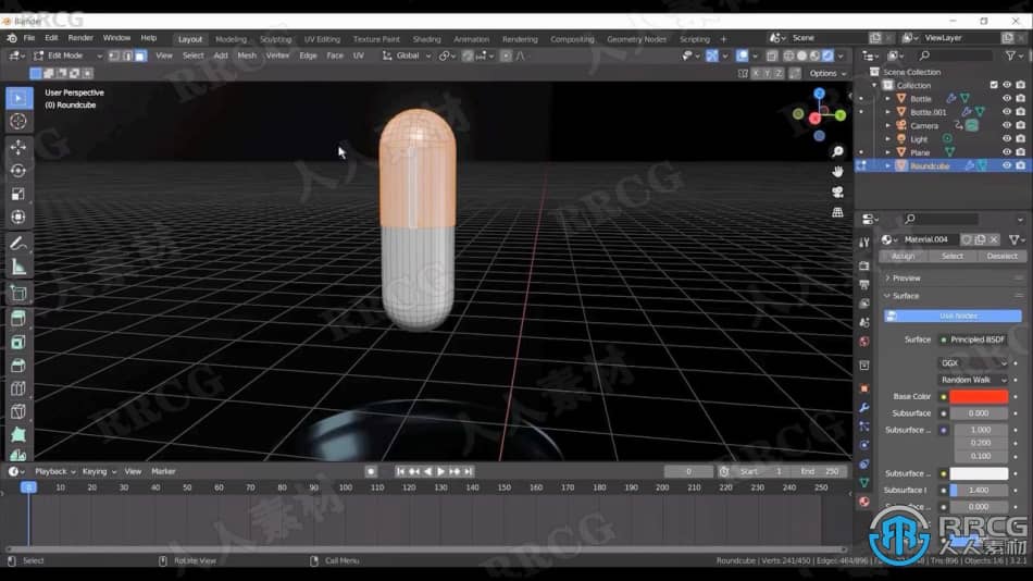 【中文字幕】Blender药瓶填充3D动画实例制作视频教程 3D 第4张