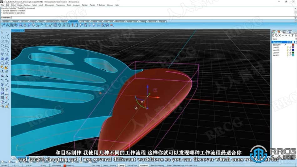 【中文字幕】Rhino珠宝设计CAD标准技术视频教程 CAD 第10张