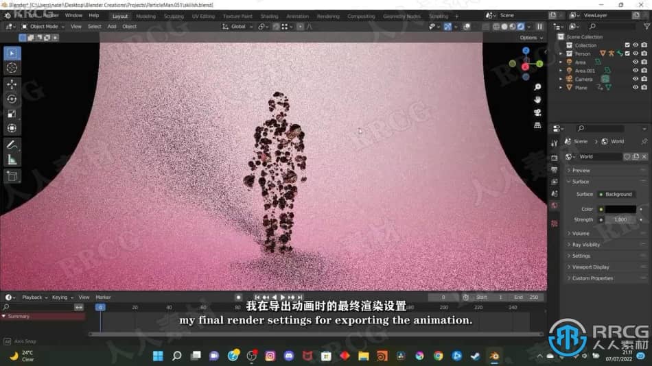 【中文字幕】Blender 3D抽象动画基础技能训练视频教程 3D 第4张