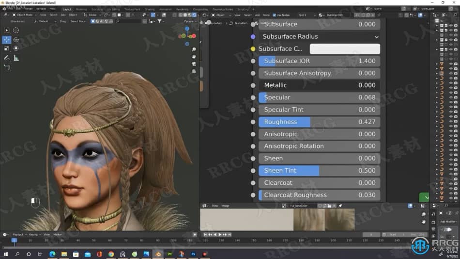 Blender游戏角色雕刻制作完整工作流程视频教程 3D 第20张