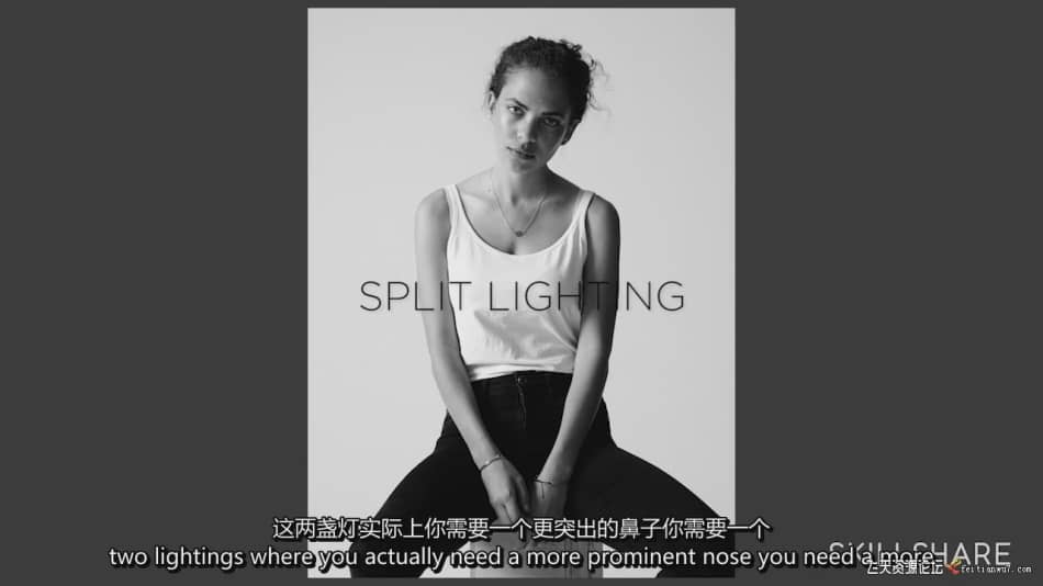 【中英字幕】Justin Bridges人像摄影要点：单灯人像布光设置教程 摄影 第7张