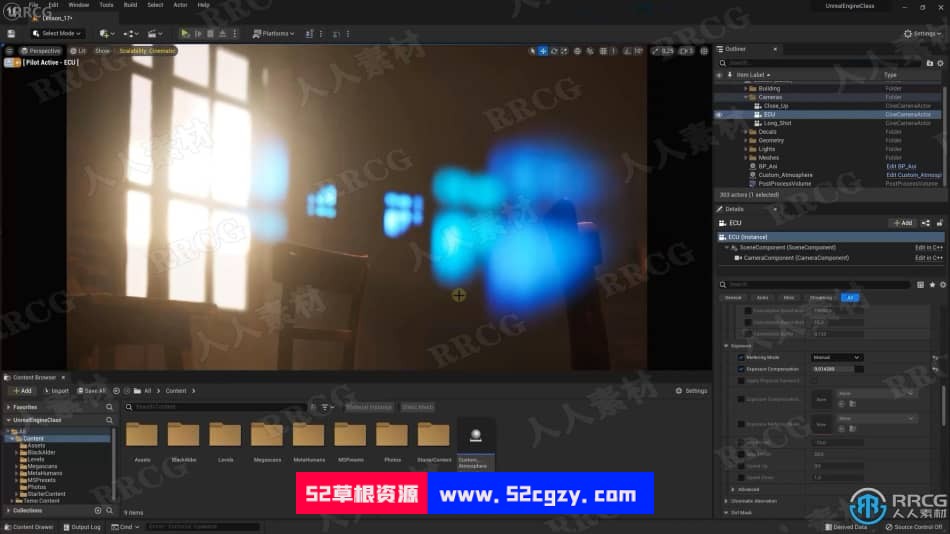 UE5虚幻引擎虚拟现实基础技能训练视频教程 CG 第9张
