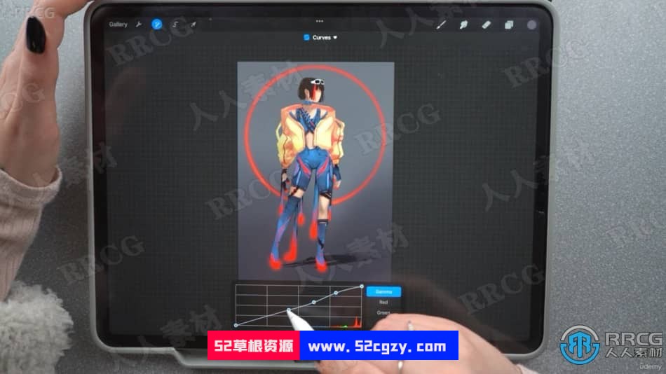 【中文字幕】人物角色设计数字绘画大师班视频课程 CG 第8张