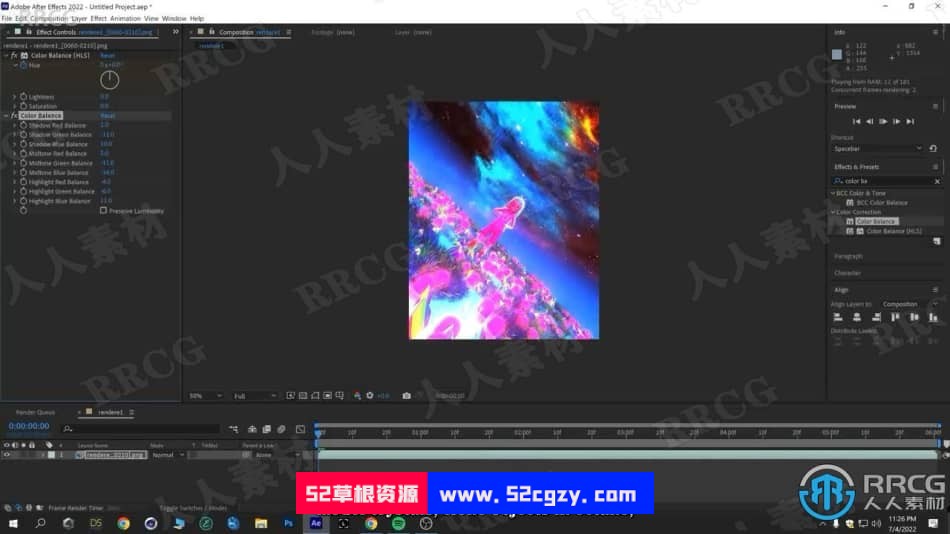 【中文字幕】C4D与Octane色彩斑斓动态三维动画制作视频教程 C4D 第11张