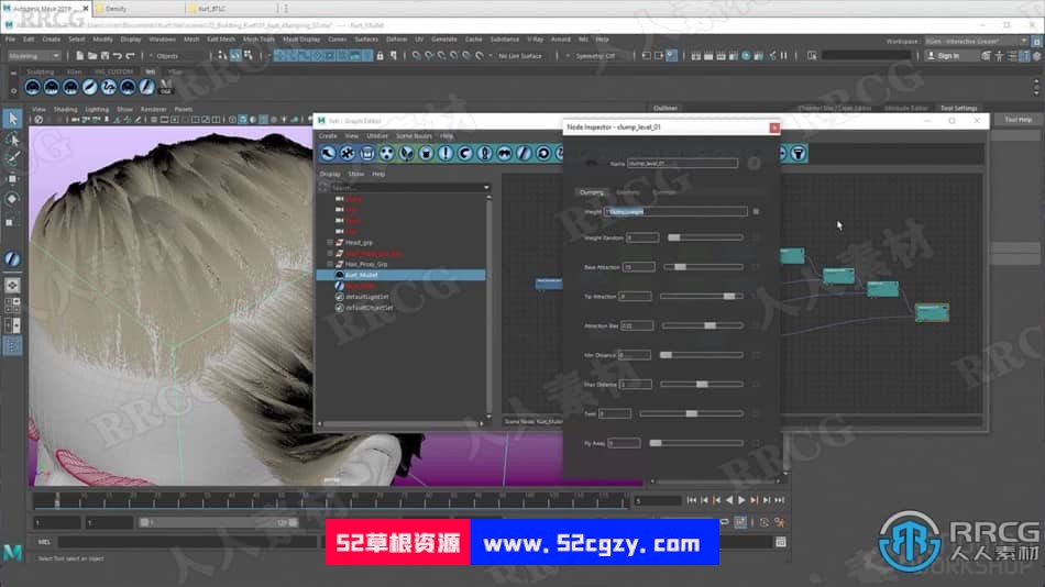Yeti角色头发毛发全面核心技术训练视频教程 CG 第6张