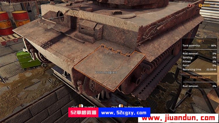 《坦克修理模拟器》免安装v1.2.0绿色中文版豪华版[7.01GB][天翼+百度] 单机游戏 第3张