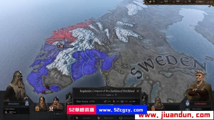 《王国风云3》免安装v1.3绿色中文版整合北方领主DLC[5.87GB][天翼+百度] 单机游戏 第4张