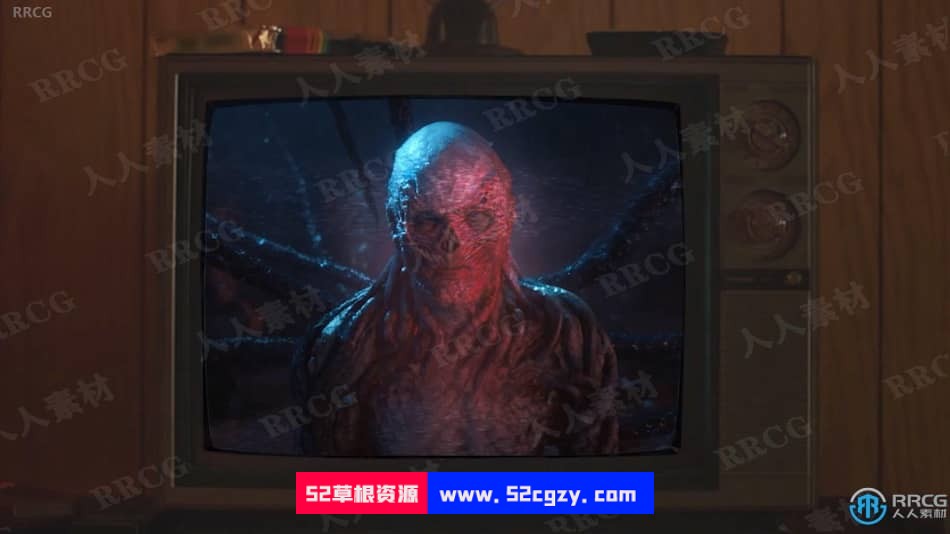 【中文字幕】《怪奇物语》系列原创美剧从头到尾策划制作视频教程 CG 第6张