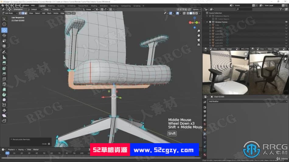 【中文字幕】Blender与SP建筑可视化场景完整制作视频教程 3D 第6张