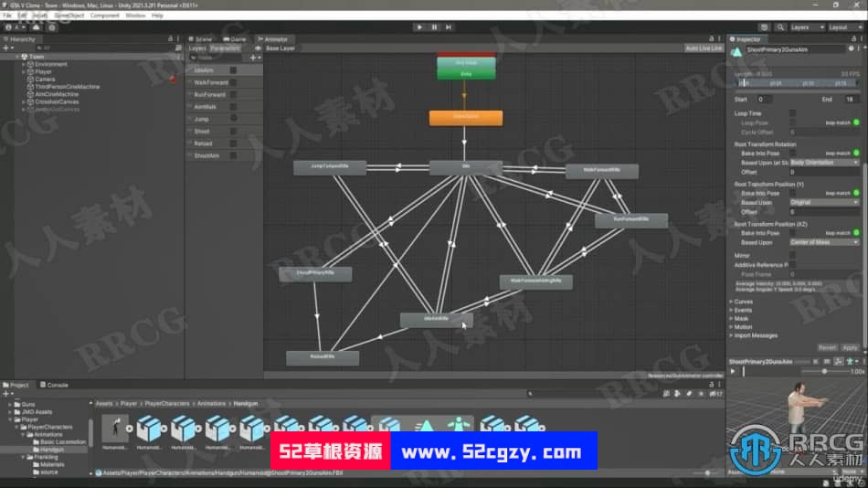 【中文字幕】Unity制作《GTA5》游戏完整流程视频教程 Unity 第14张
