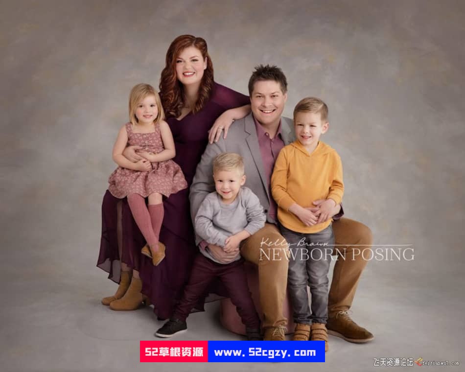 【中英字幕】Kelly Brown家庭人像团体照摆姿构图摄影布光教程 摄影 第4张